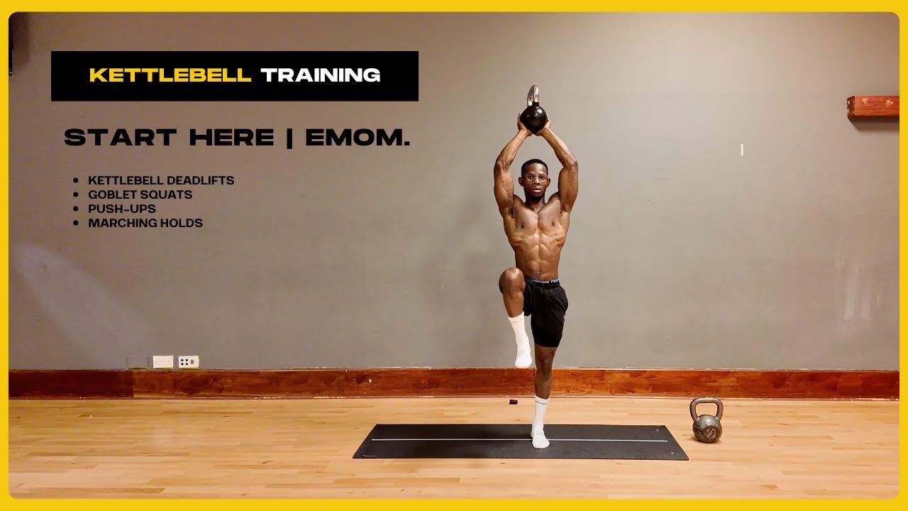20-Min EMOM Starter Workout | Full-Body Strength & Conditioning Basics.