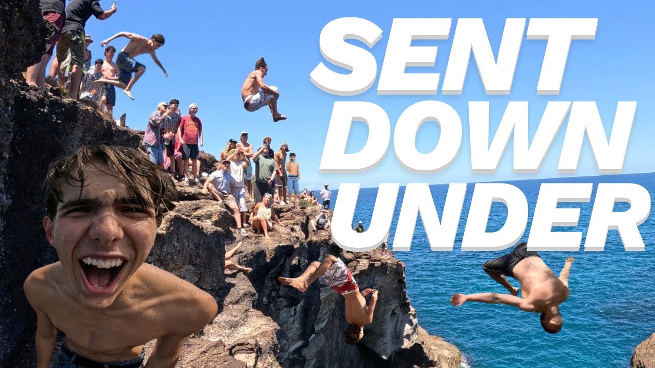 The BEST Cliff Jumpers In The WORLD Come To AUSTRALIA