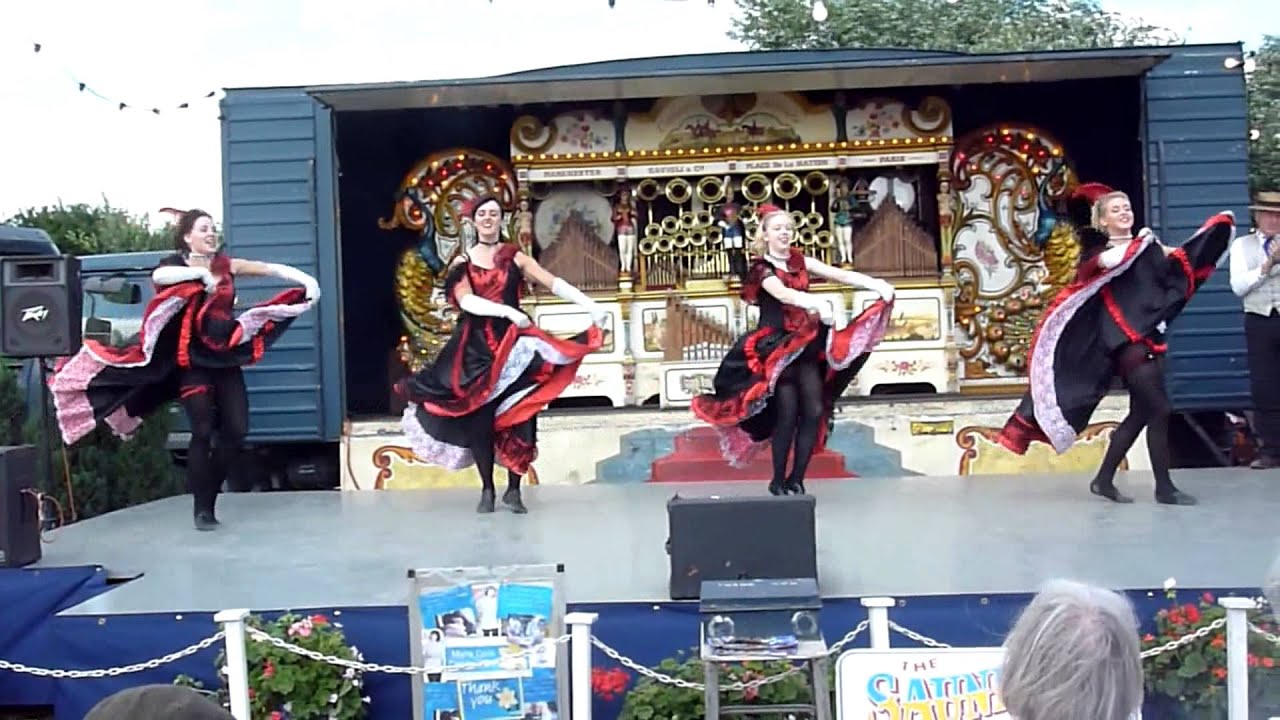 Cancan Dancers - Welland Steam and Country Rally  England 2013