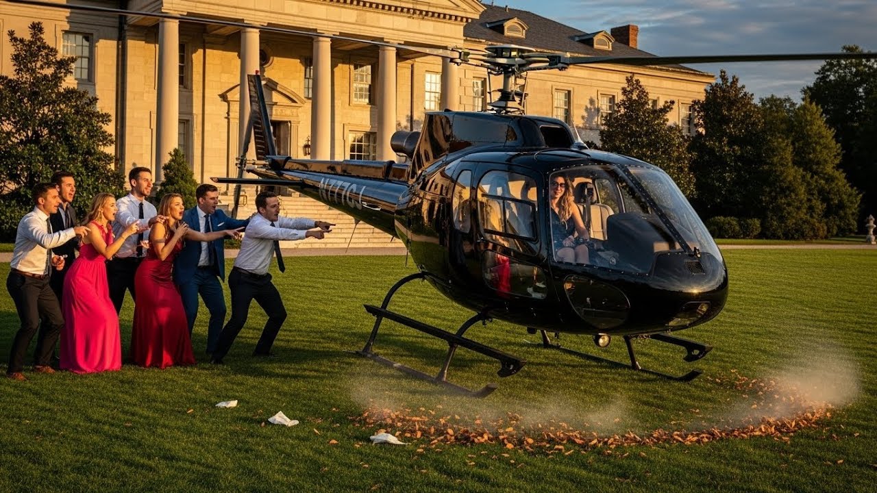 They Invited the “Class Loser” to Mock Her at the 10-Year Reunion — Her Helicopter Arrival Shocked