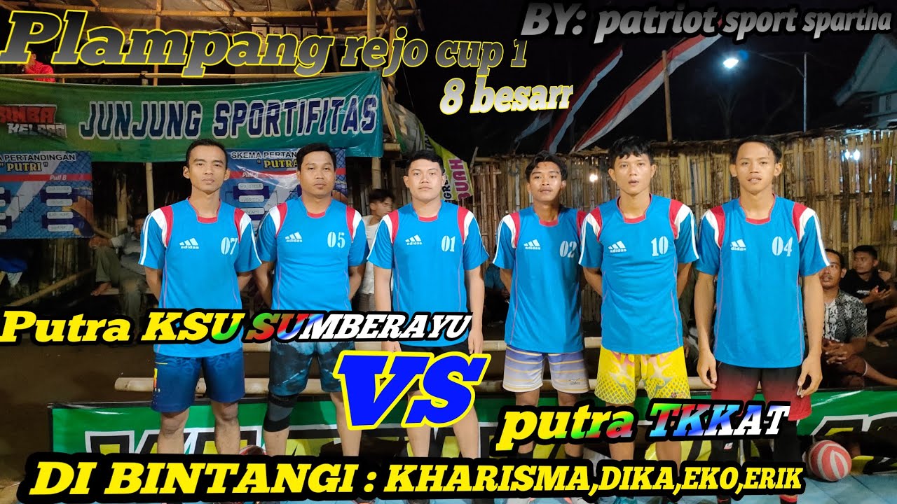 Plampang rejo cup 1 putra ksu vs putra TKAAT yang bermain sangat baik