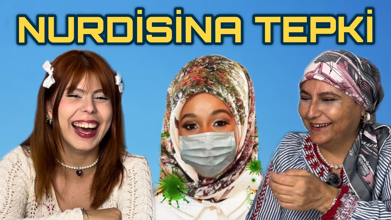 NURDİSİNA İNTERNETTE BÜYÜCÜ TAKLİDİ VİDEOSUNA TEPKİ VERDİK w/ 
