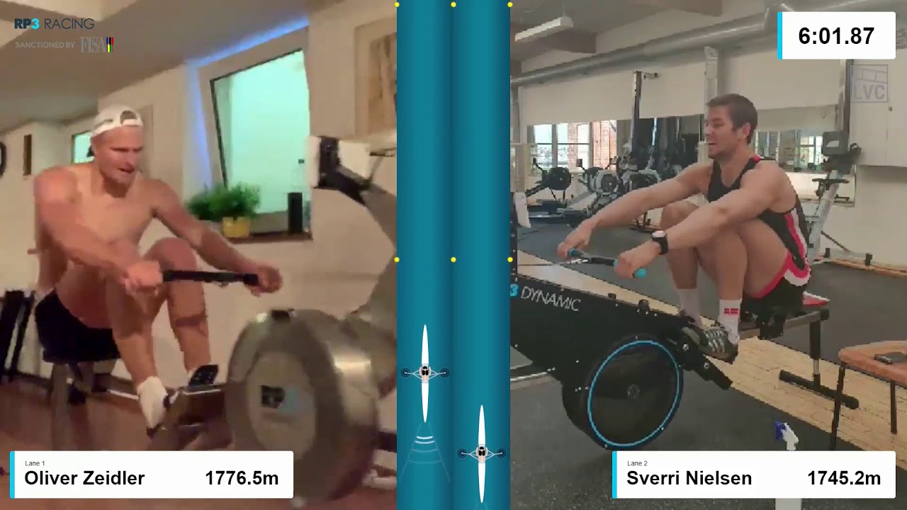 RP3 Rowing eRace Series - Oliver Zeidler vs Sverri Nielsen