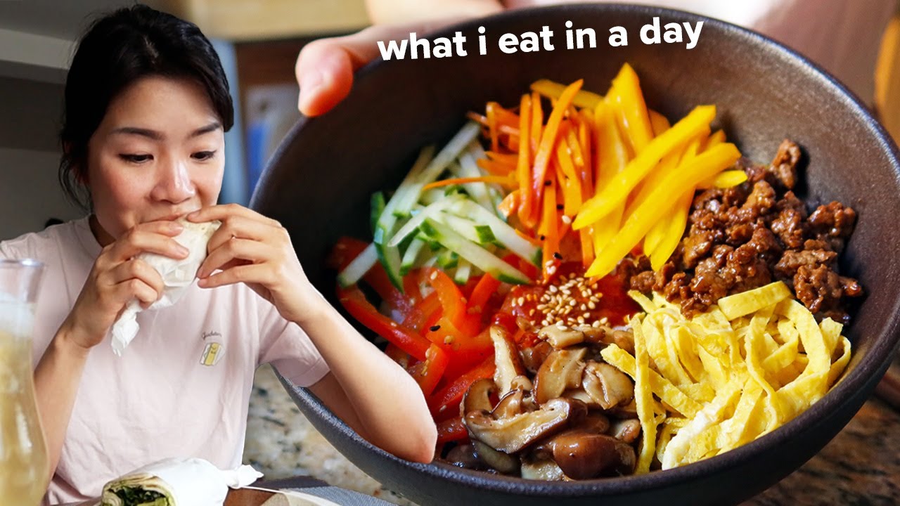 what i eat in a day (recovery foods)