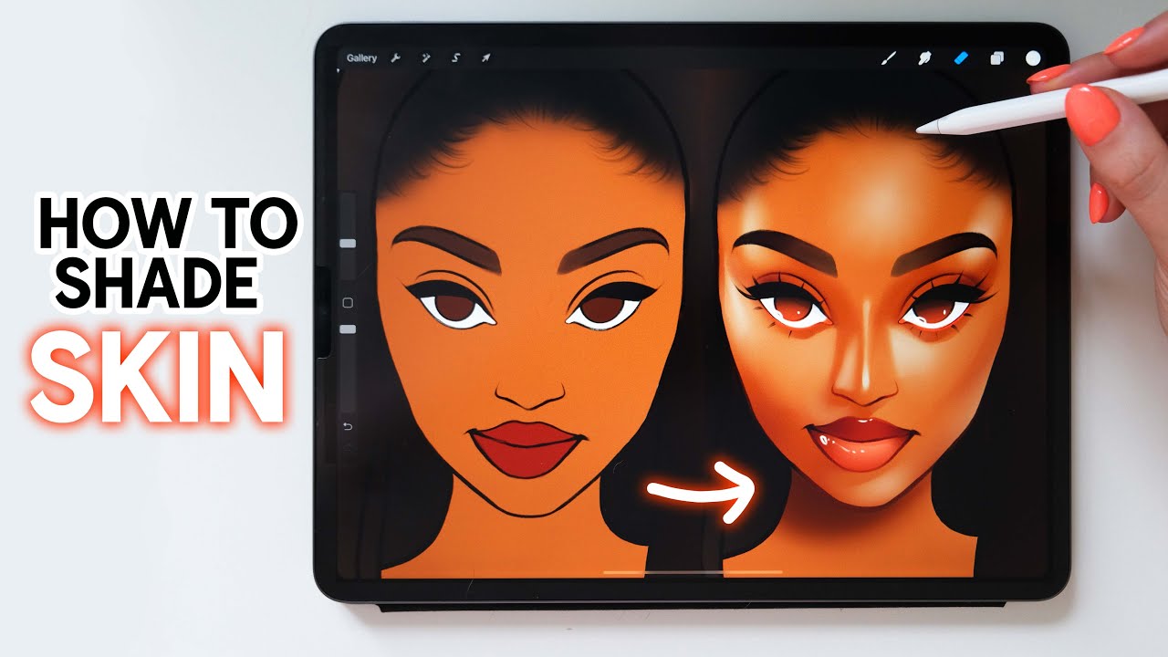 HOW TO SHADE SKIN | Procreate Tutorial