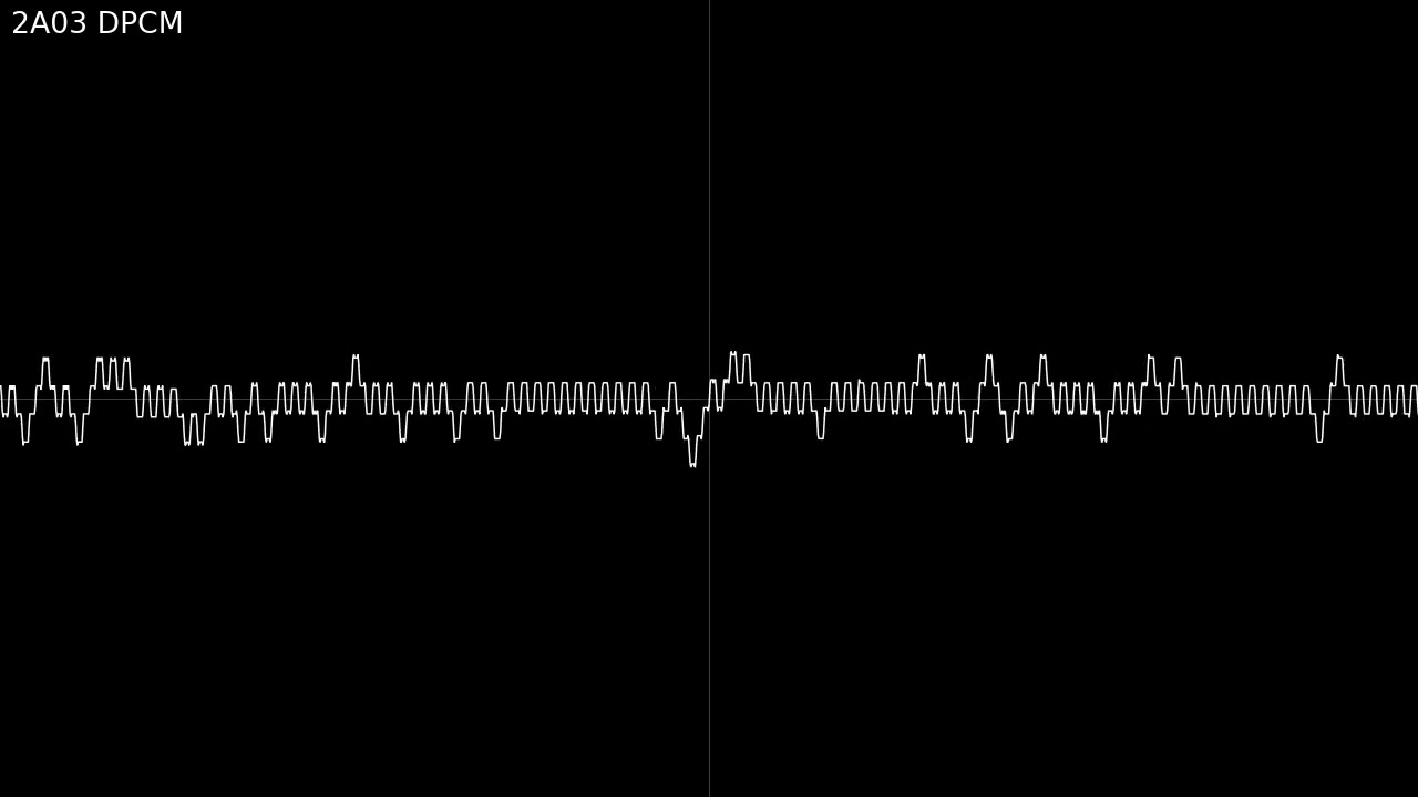 DPCM voice sample test