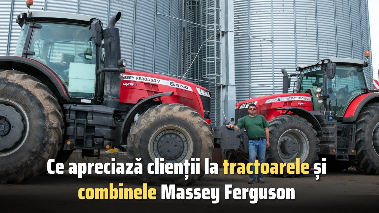 Ce apreciază clienții la tractoarele și combinele Massey Ferguson