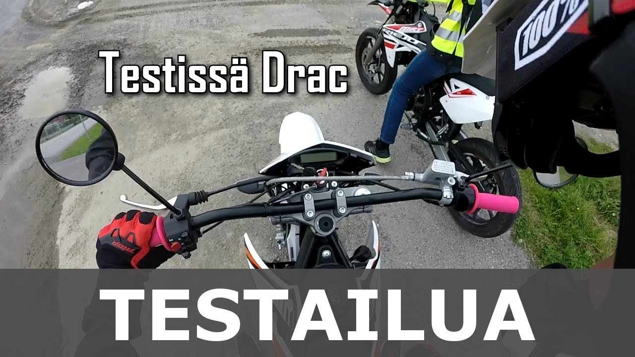 Testissä Drac ja Keeway