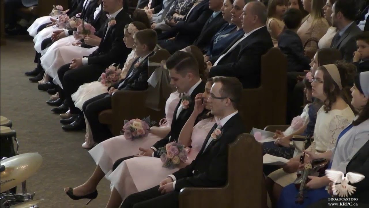 May 08 2016 Sunday Wedding Service, Romanian Pentecostal Church of God of Kitchener