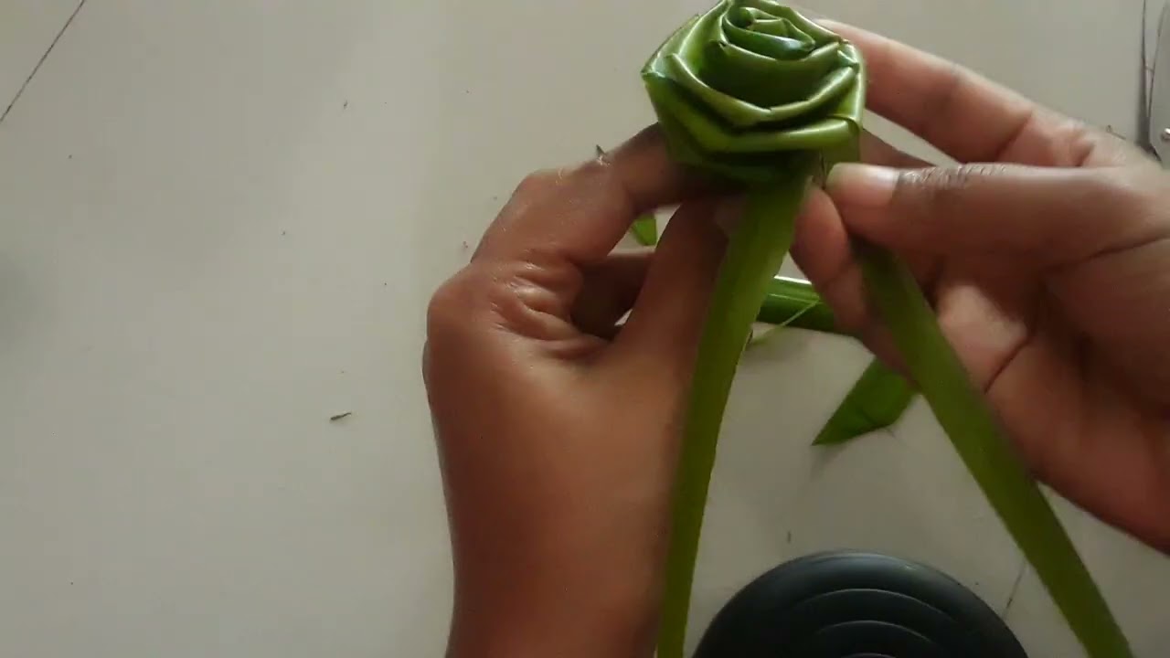 how to make palm flower