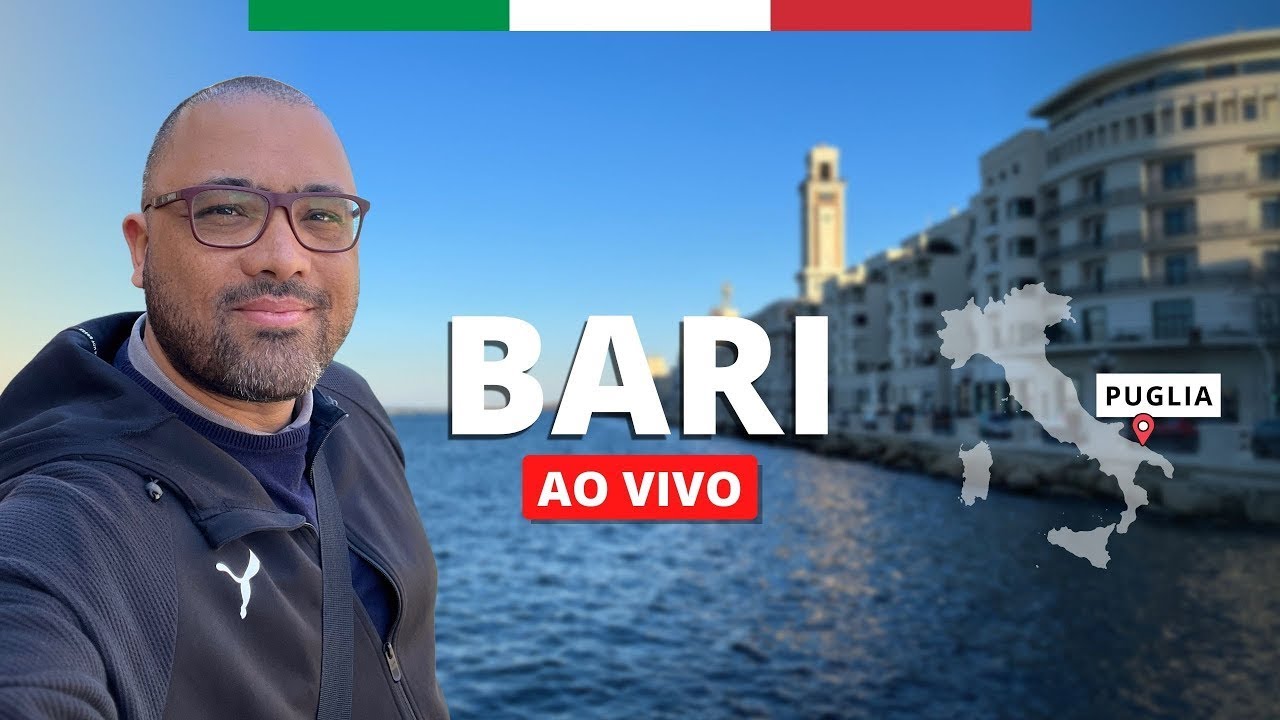 🔴LIVE Italia #75 | BARI | Andiamo! #puglia