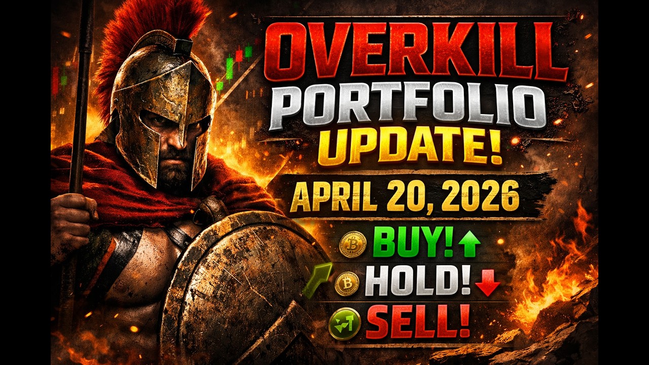 OVERKILL PORTFOLIO UPDATE 📈 What I&rsquo;m Buying, Holding & Selling | April 20, 2026 🚨