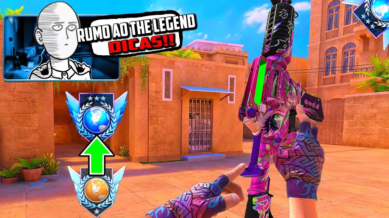 RUMO AO THE LEGEND JOGANDO SOLO E PASSANDO DICAS | ROG PHONE 6 165 FPS - STANDOFF 2