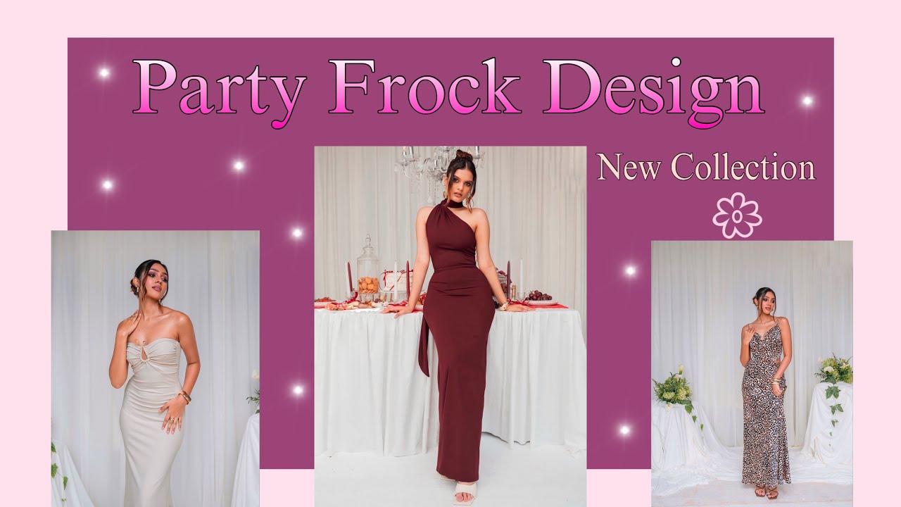 මේ වගේ Party Frocks කලින් දැකලාතියෙනවද..😍😍| 2026 New Party Frock Design..