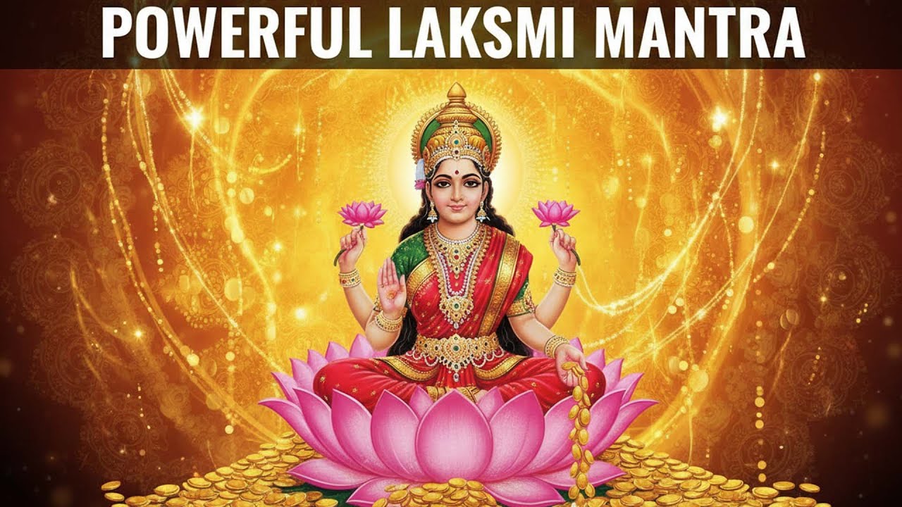 Om Shreem Mahalakshmyai Namah | Powerful Lakshmi Mantra | Bollywood Spiritual Chant