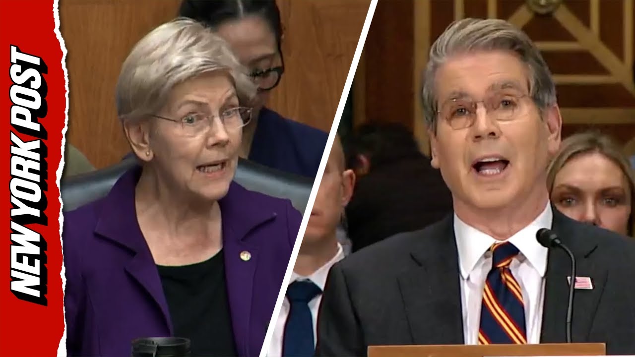 Watch Warren's Fiery Clash With Bessent Over Affordability