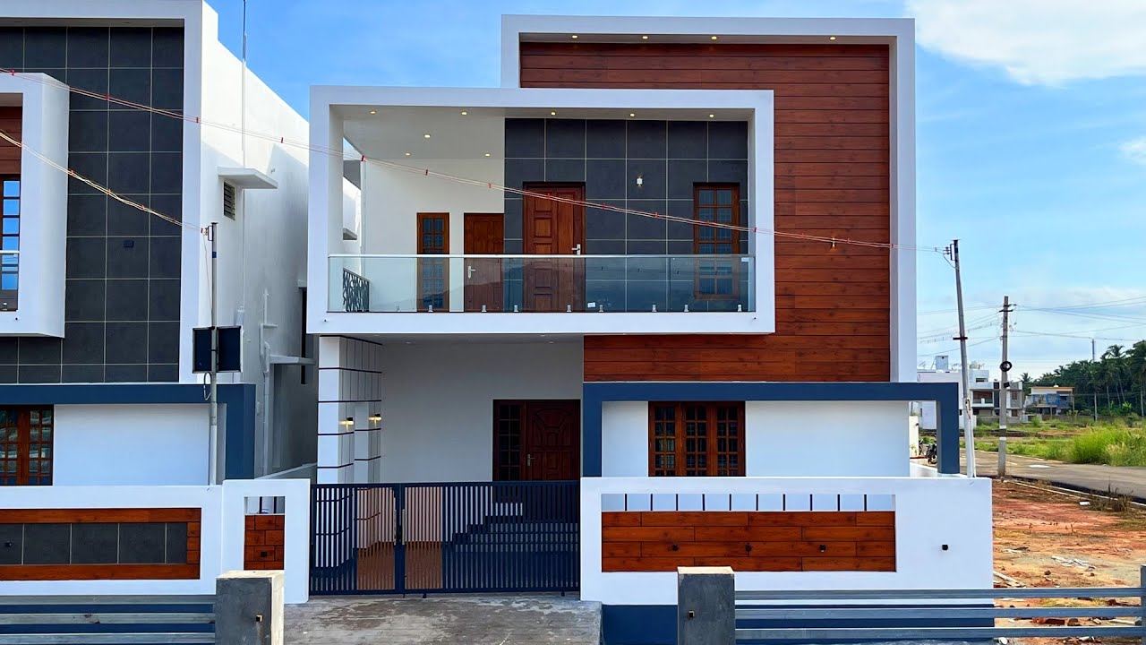 54 லட்சத்தில் 2400sqftல் அழகன 4BHK வீடு | Expert Architect Reveals Stunning 4BHK Duplex House Design