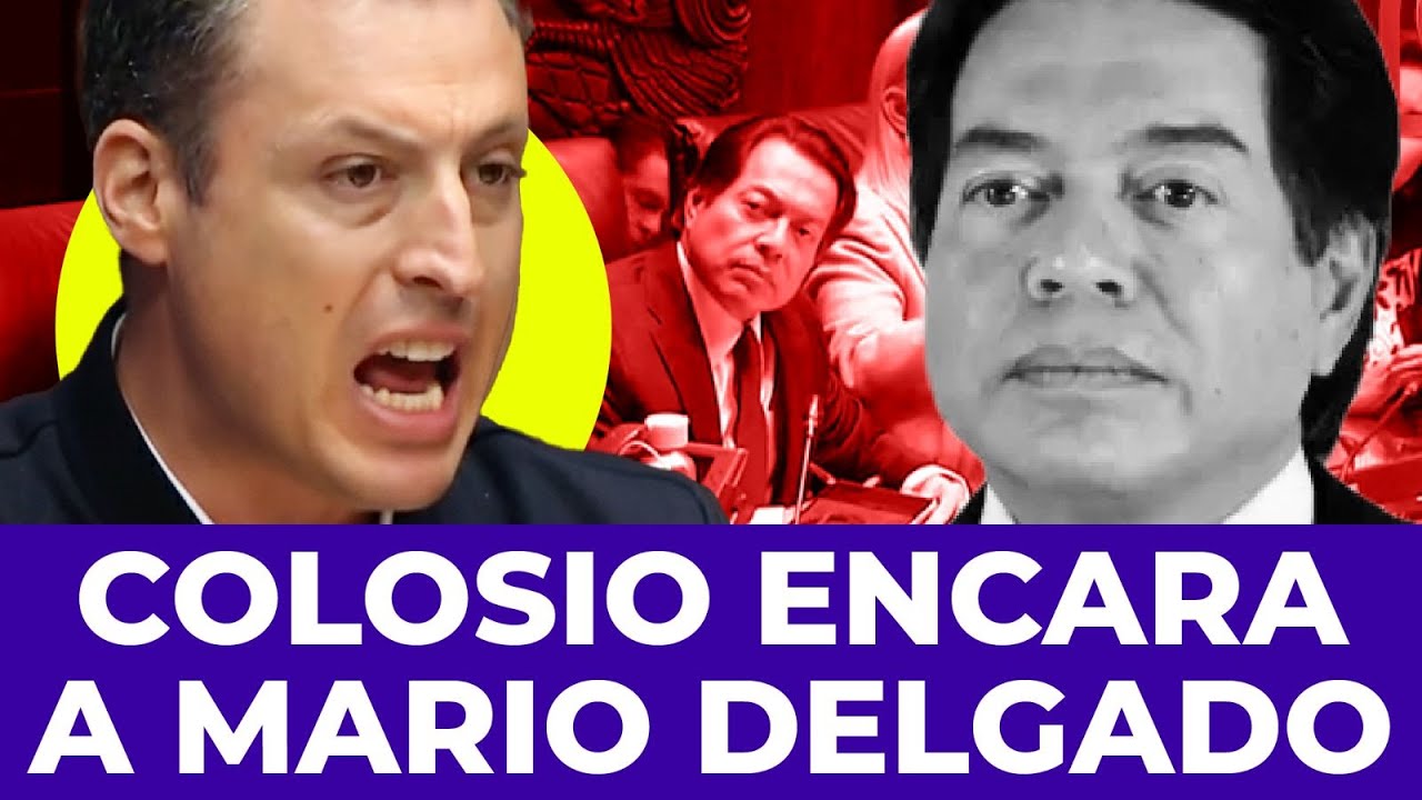 ¡SE ARMÓ EN EL SENADO! Colosio enfrenta a Mario Delgado y lo deja sin palabras
