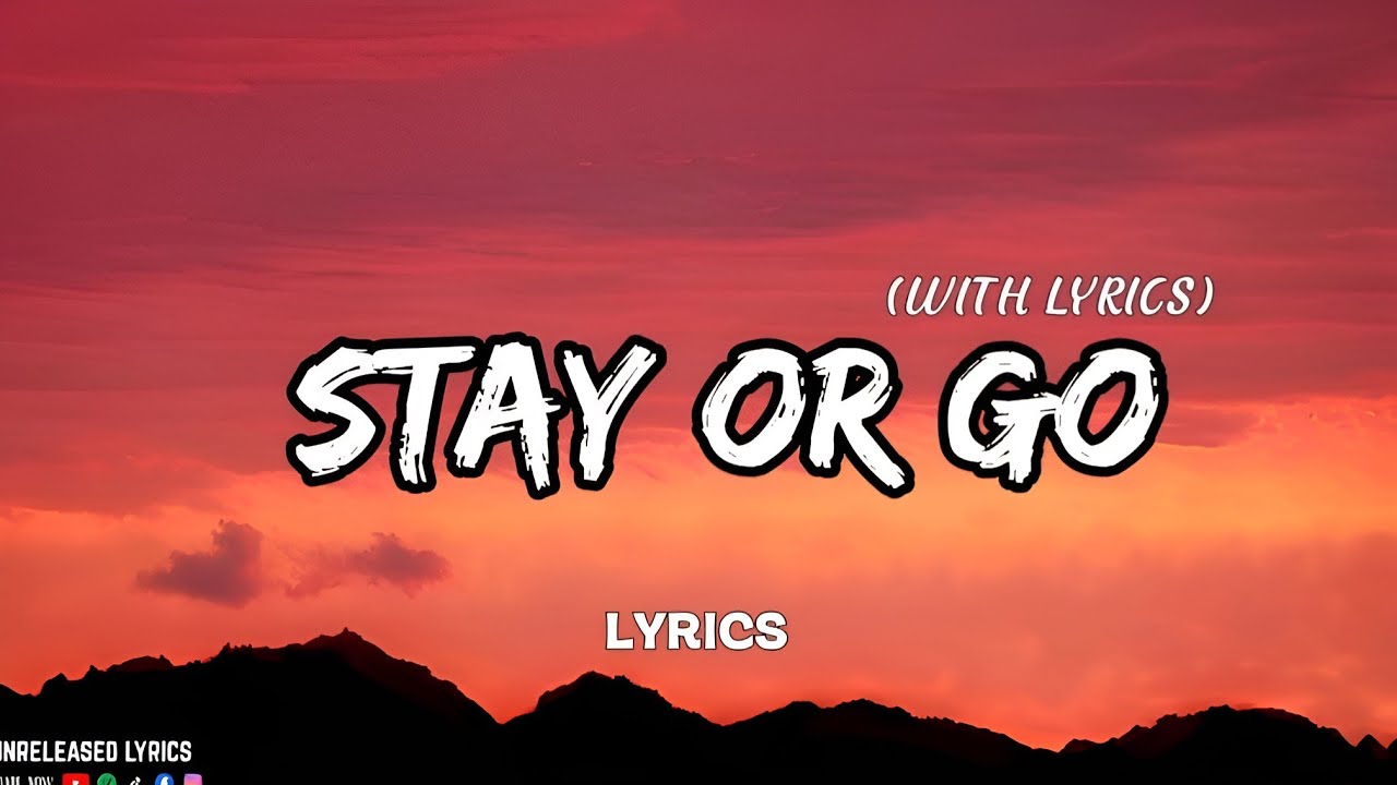 Stay or Go – Romantic Song About Love and Uncertainty