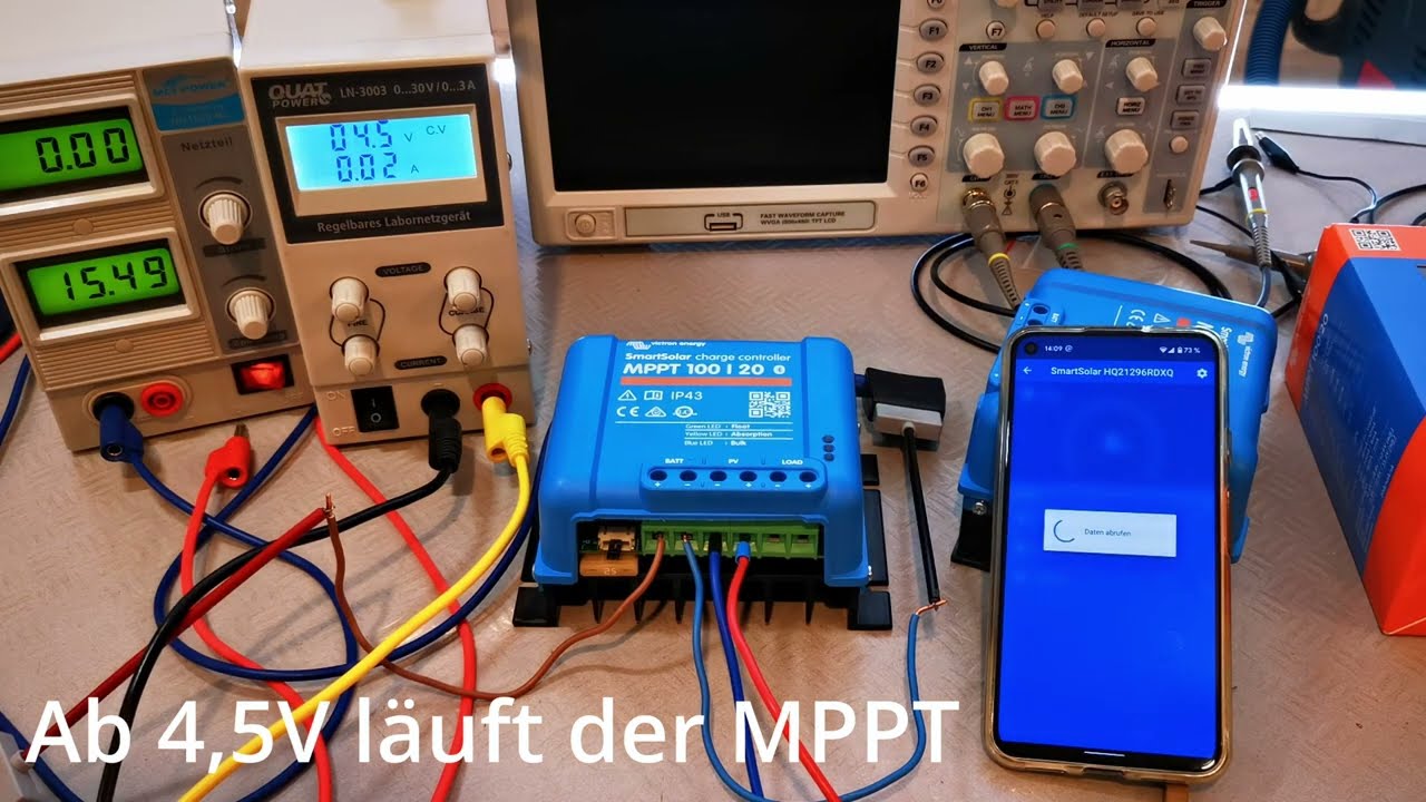 victron SmartSolar charge controller MPPT 100/20