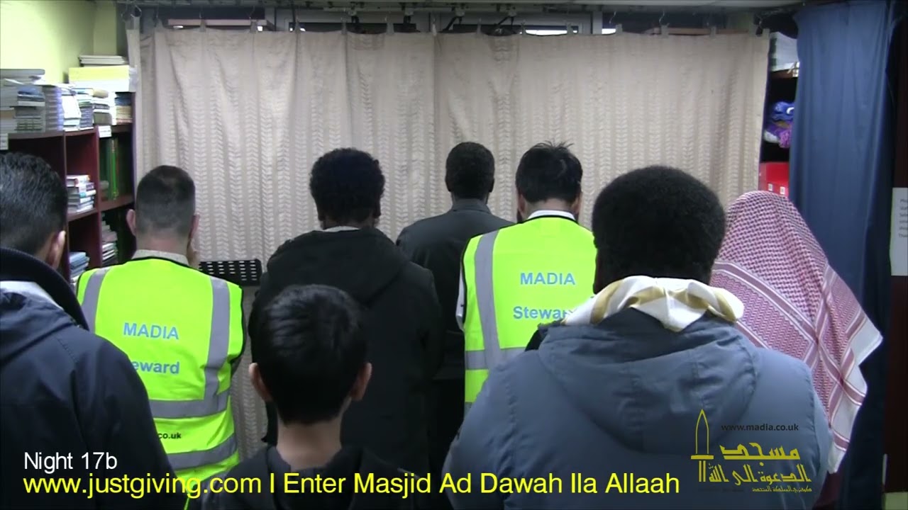 Taraweeh Coventry  Night 17b 2026