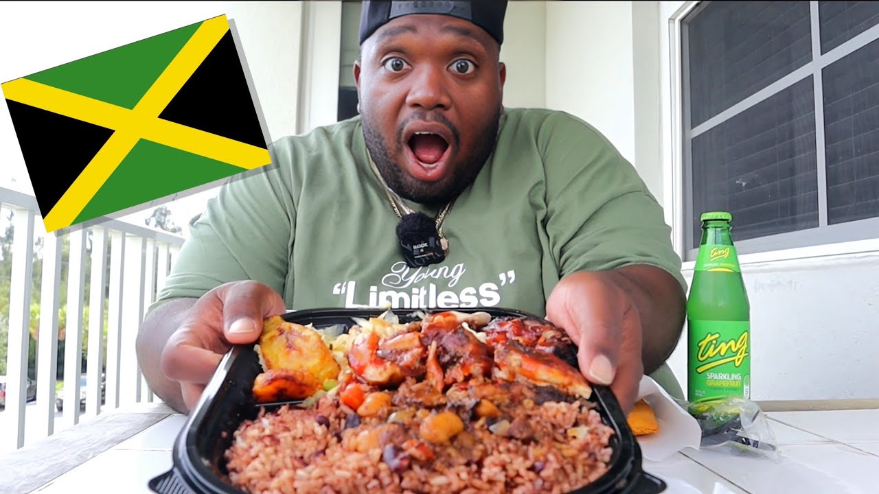 Trying REAL JAMAICAN FOOD for the FIRST TIME