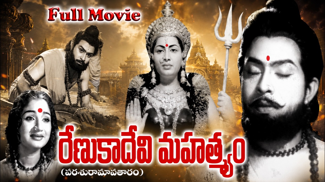 Renuka Devi Mahatyam Devotional Full Movie | Vara Lakshmi | Gummadi