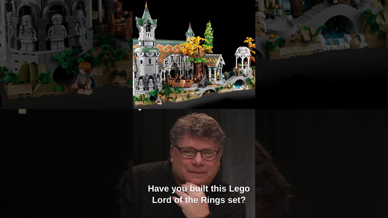 Построил ли Шон Эстин Ривенделл из LEGO? #seanastin #lego #lotr