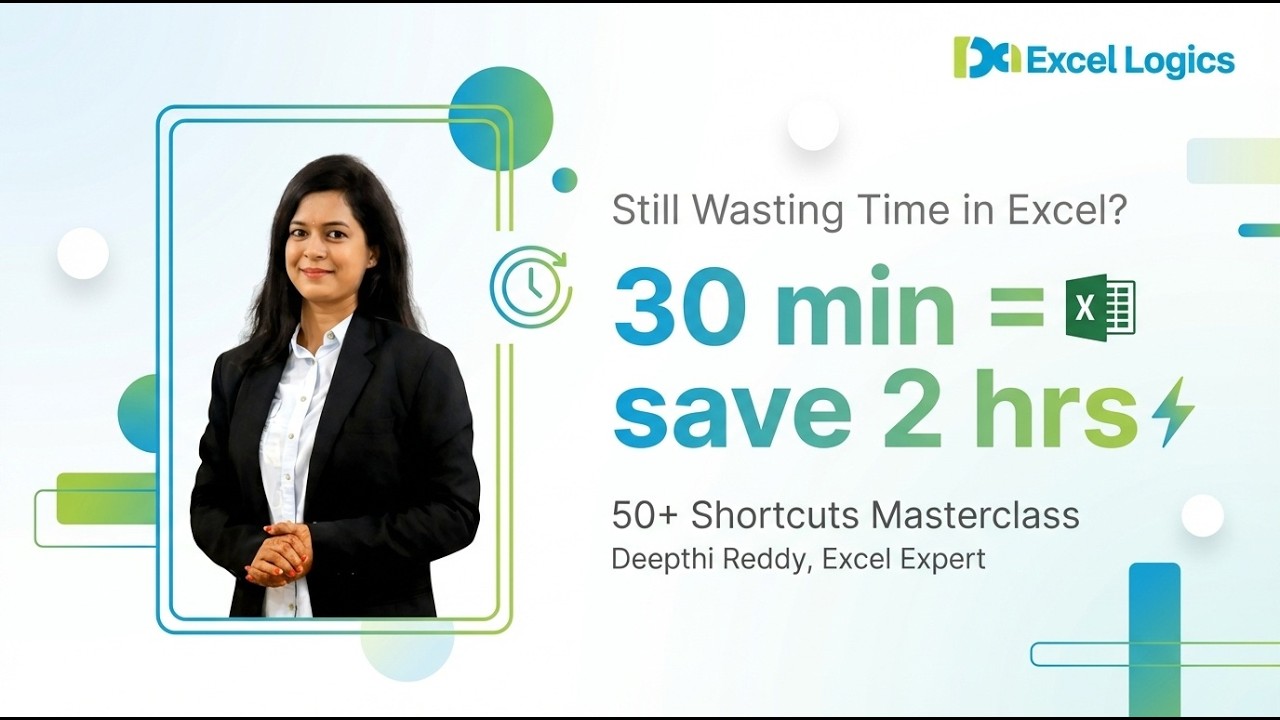 Work Faster in Excel: 50+ Time-Saving Shortcuts