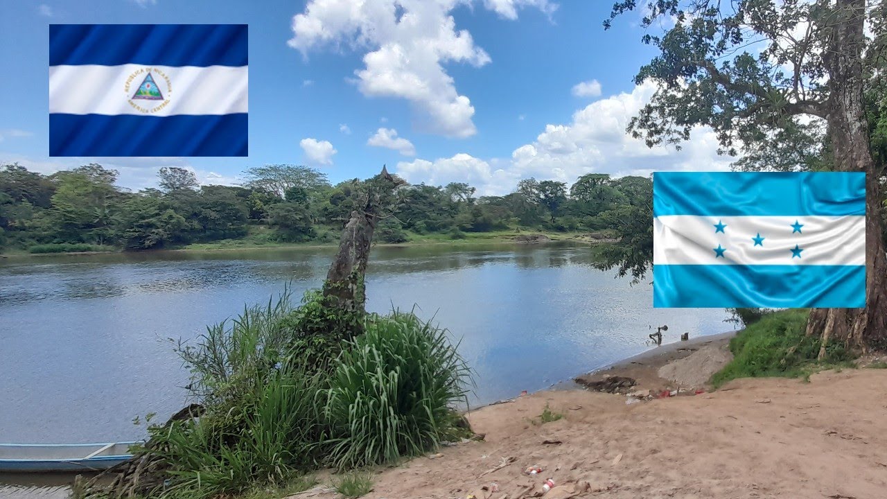 La Frontera olvidada entre HONDURAS🇭🇳 y NICARAGUA🇳🇮 - Aquí pasa  el Rio Coco o Segovia.