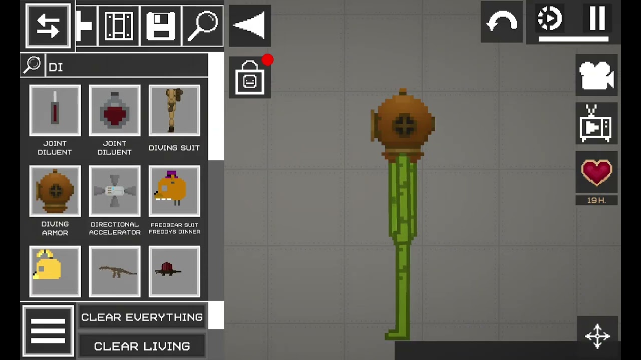 The devil fish!melon sandbox