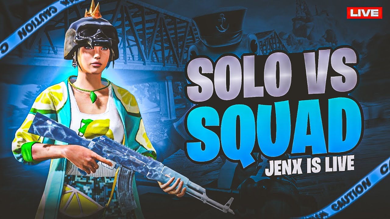 🔴BGMI LIVE WITH JENX: aaj kitne kills ?