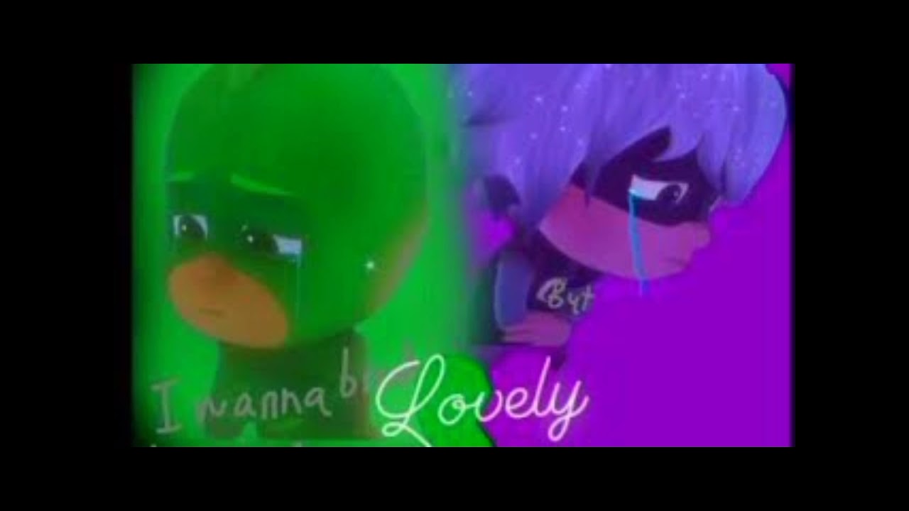 Pj Masks/Lunakko Luna girl x Gekko Razihel love U