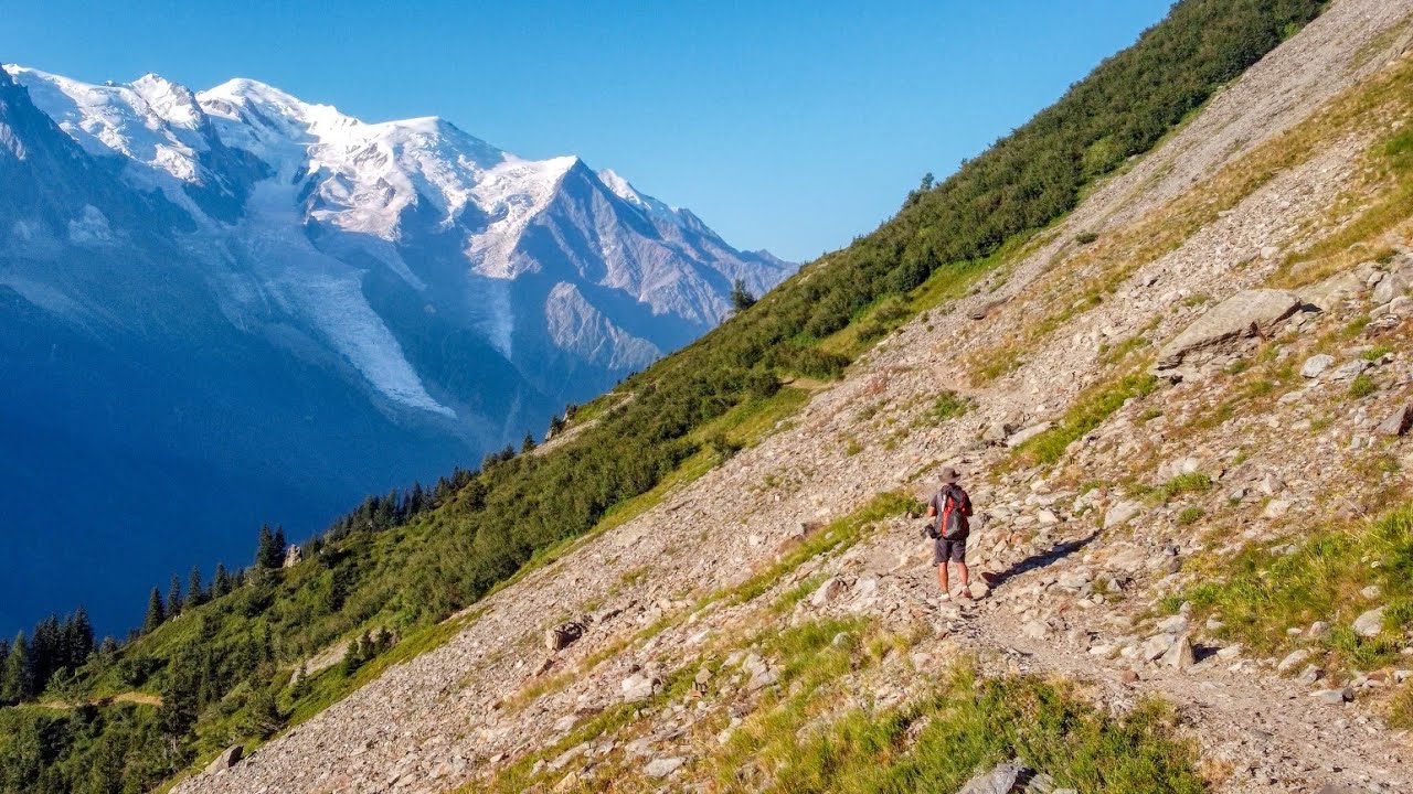 Tour du Mont Blanc | Swiss, French, Italian Alps | Meditating & Relaxing Documentary