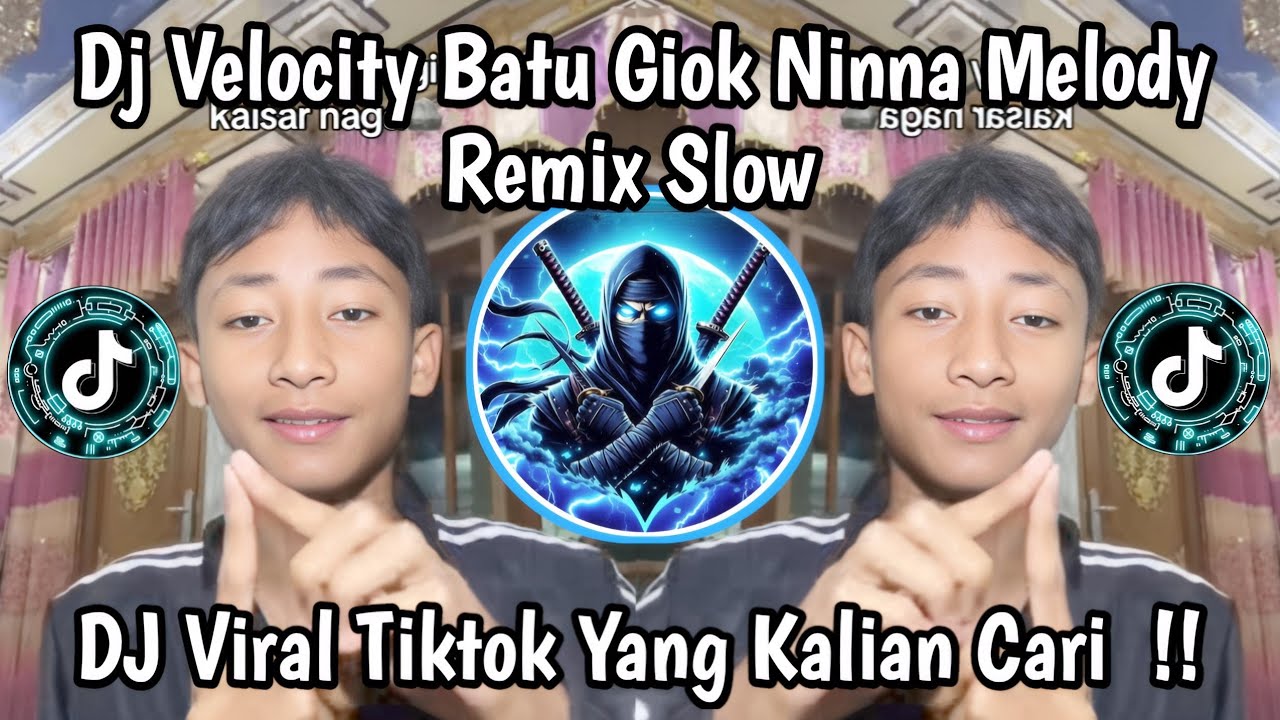 DJ VELOCITY BATU GIOK - MAQREAH || SLOW REMIX NINNA MELODY VIRAL TIKTOK TERBARU YANG KALIAN CARI!!