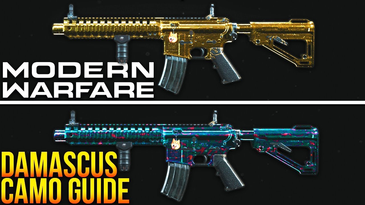 Modern Warfare: The ULTIMATE Damascus Camo Guide