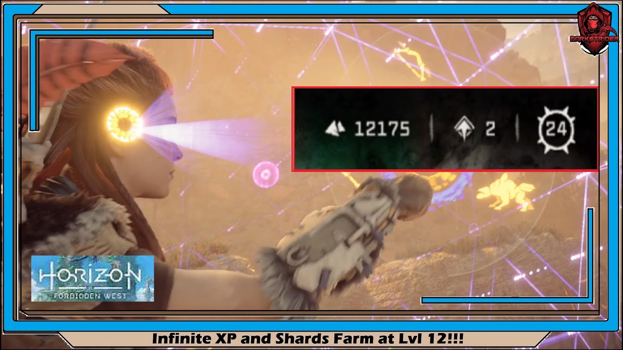 Horizon Forbidden West- Infinite XP & Shards Farm @Lvl 12!!!