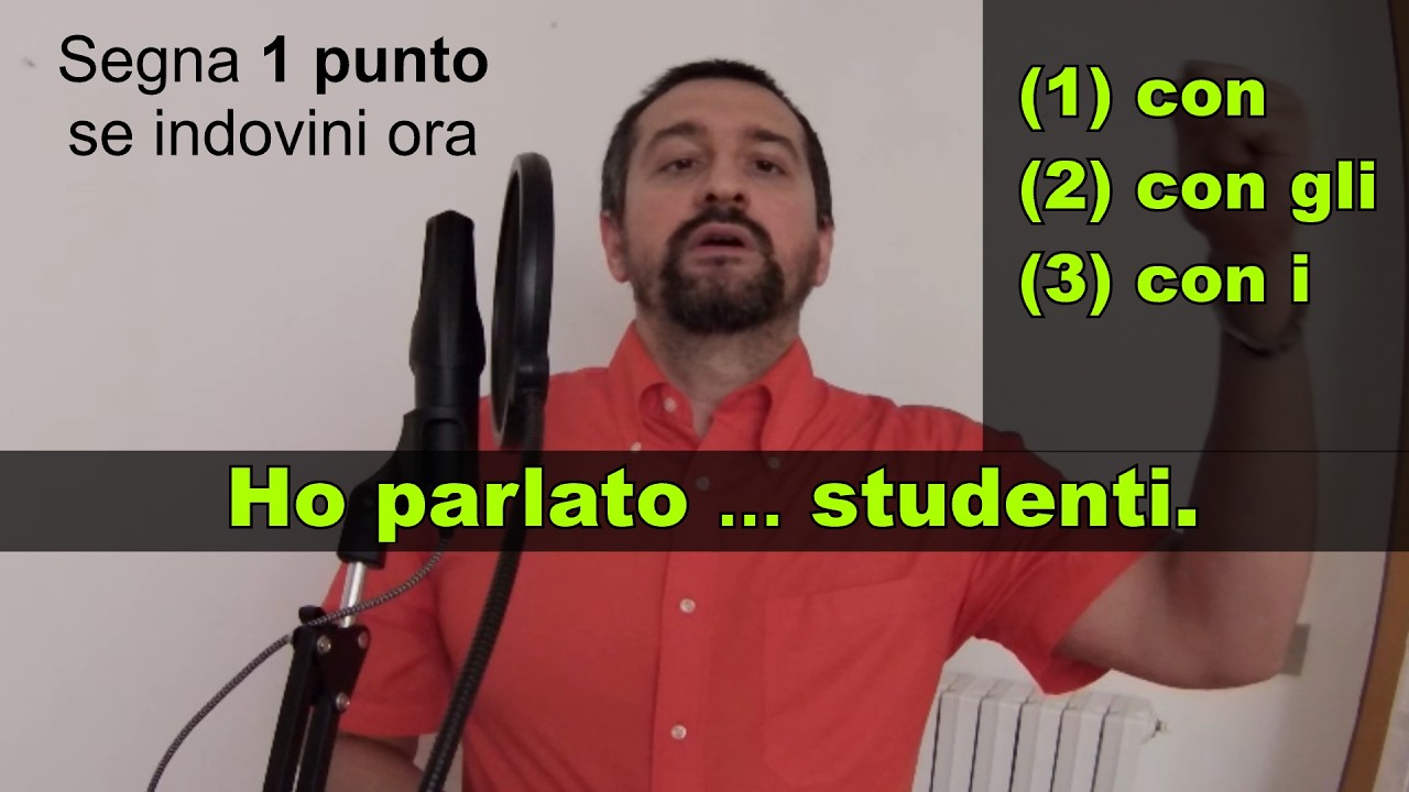 Preposizioni italiane: il test definitivo (p.3) | Imparare l'italiano