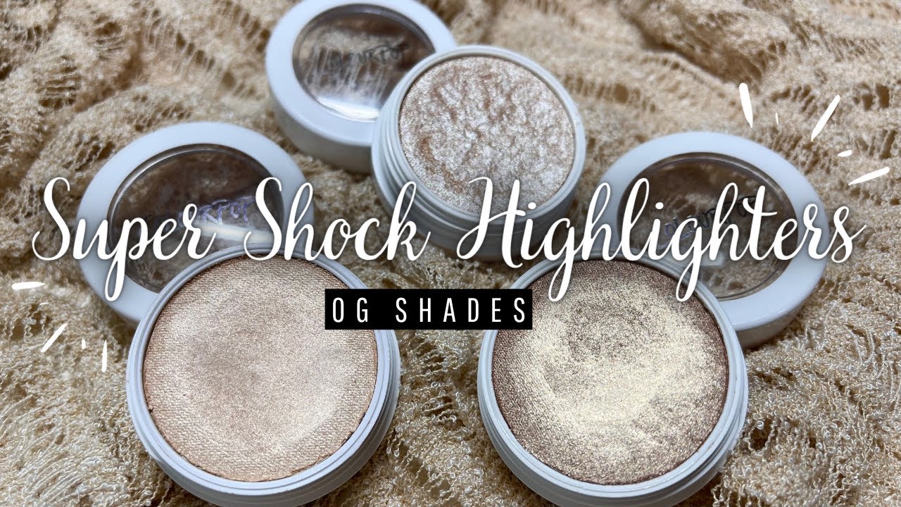 COLOURPOP: OG SUPER SHOCK HIGHLIGHTER SHADES