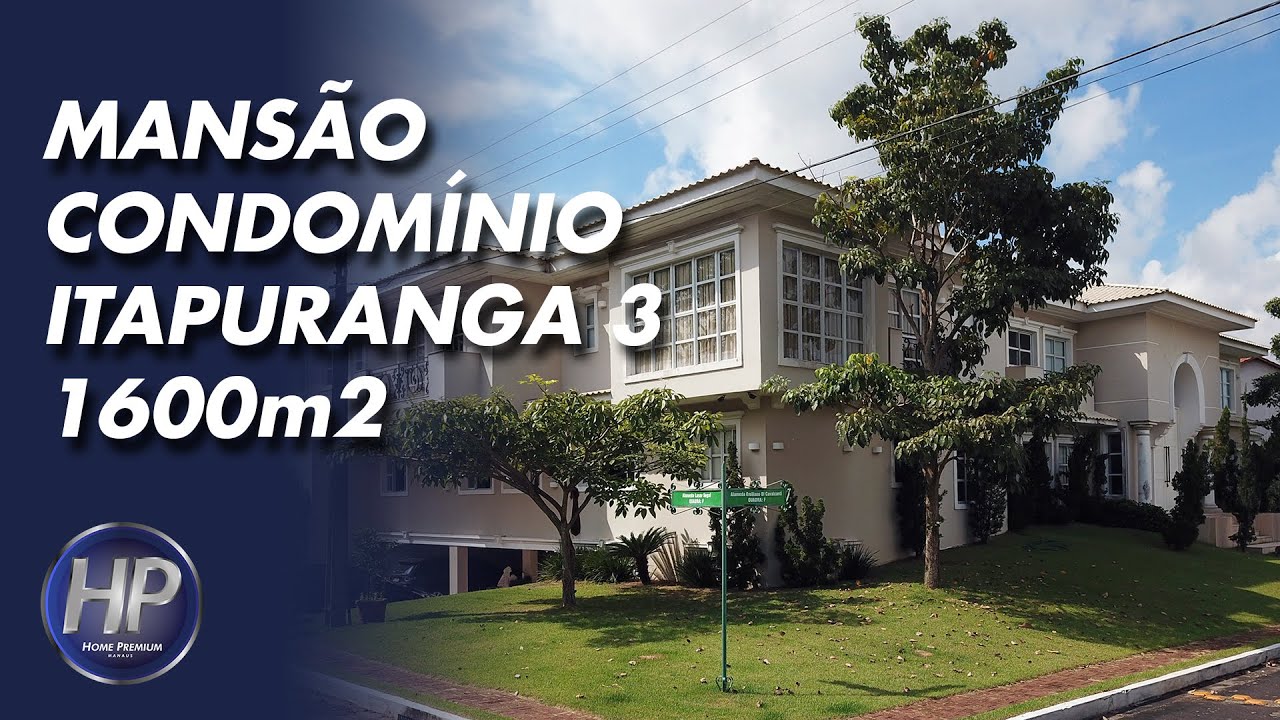 MANSÃO COND. ITAPURANGA 3 - Um Sonho em Forma de Casa com 1600m²
