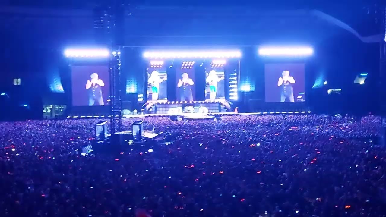AC/DC You Shook Me All Night Long Murrayfield Stadium 22/08/25