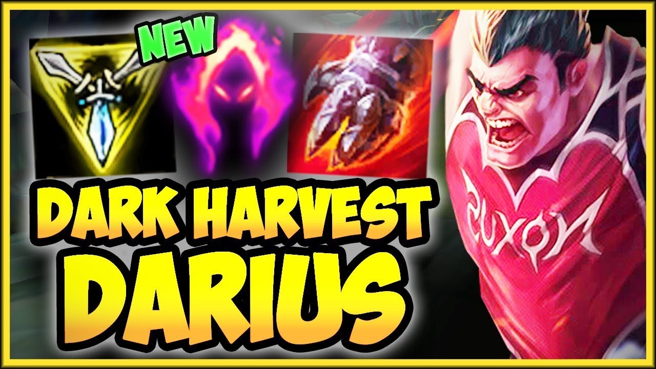 WTF! *NEW* DARK HARVEST DARIUS IS 1000% STUPID! NEW DARK HARVEST DARIUS SEASON 9! League of Legends
