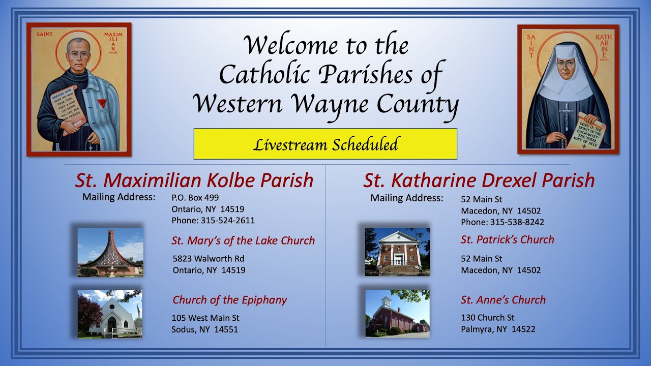 St. Max 14519 - Sunday's Mass - 03/15/2026 @ 8:30 a.m.