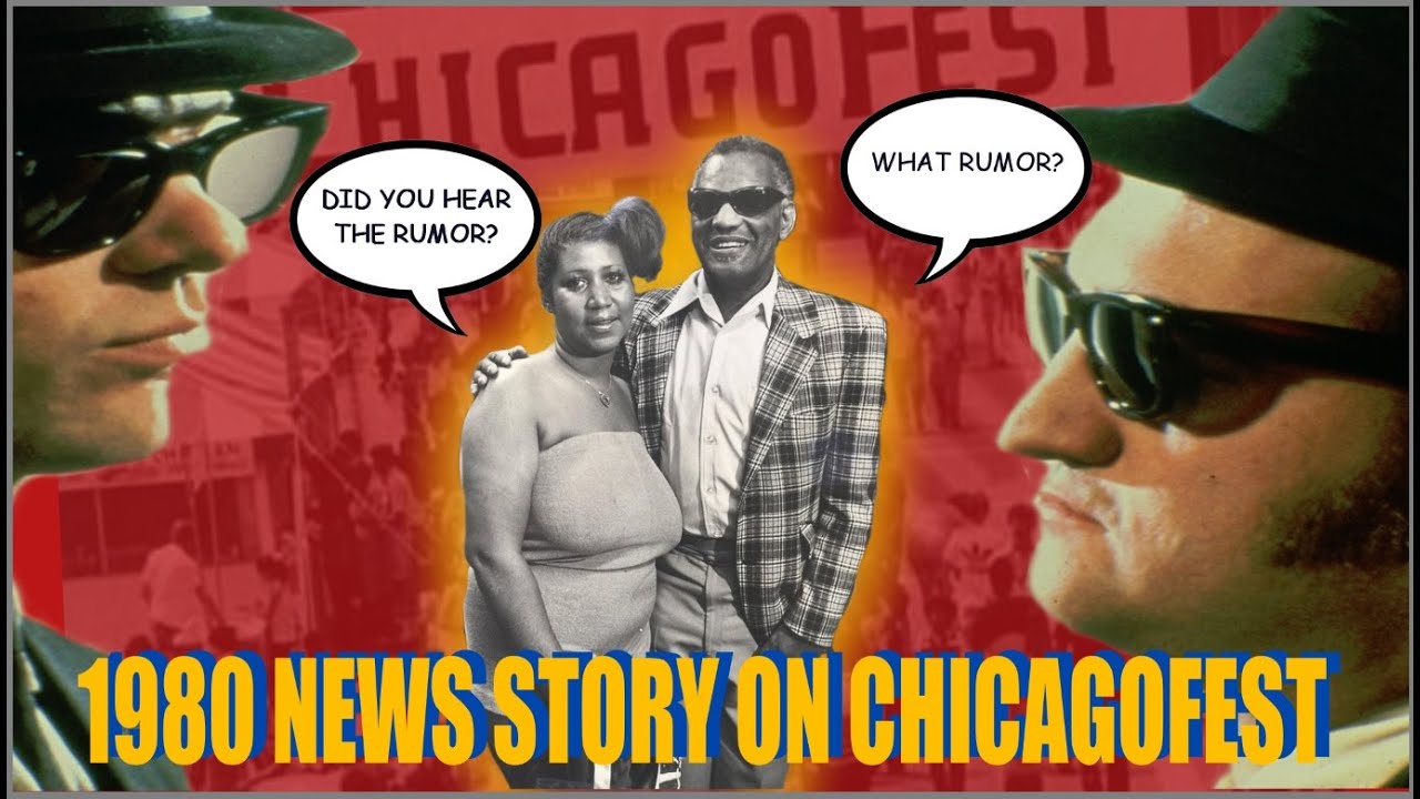 AMERICA'S GUEST: JOHN BELUSHI - 1980 ChicagoFest News Story Featuring Aretha Franklin & Ray Charles