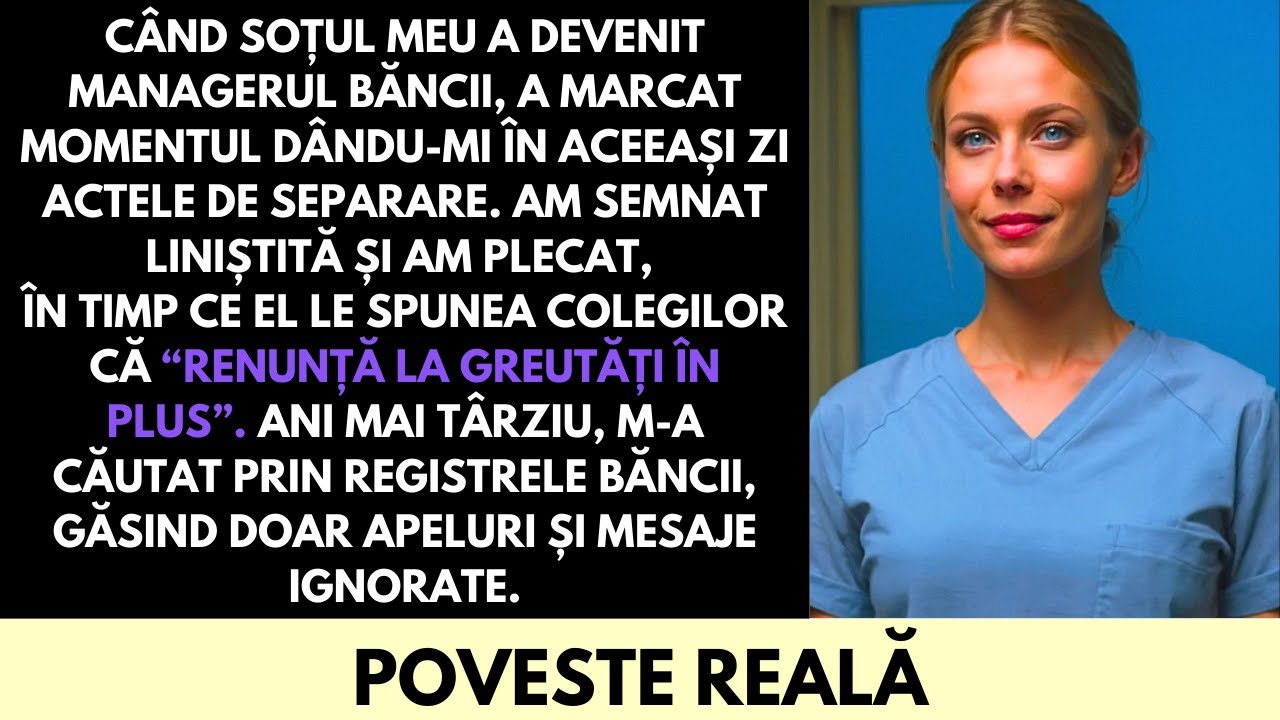 Soțul Meu a Devenit Manager de Bancă, Mi-a Dat Divorțul—Acum Trăiesc un Lux Liniștit