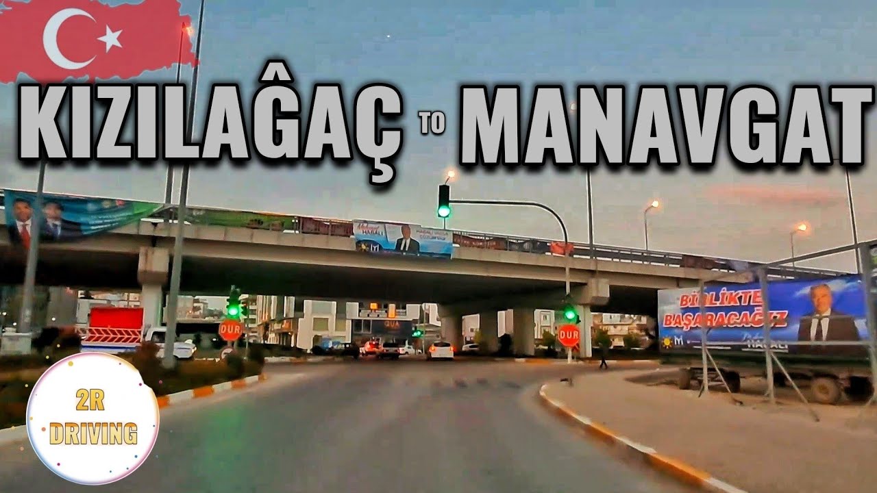 Kizilagac to Manavgat Drive: Experience Turkey’s Beautiful Routes, Driving Video