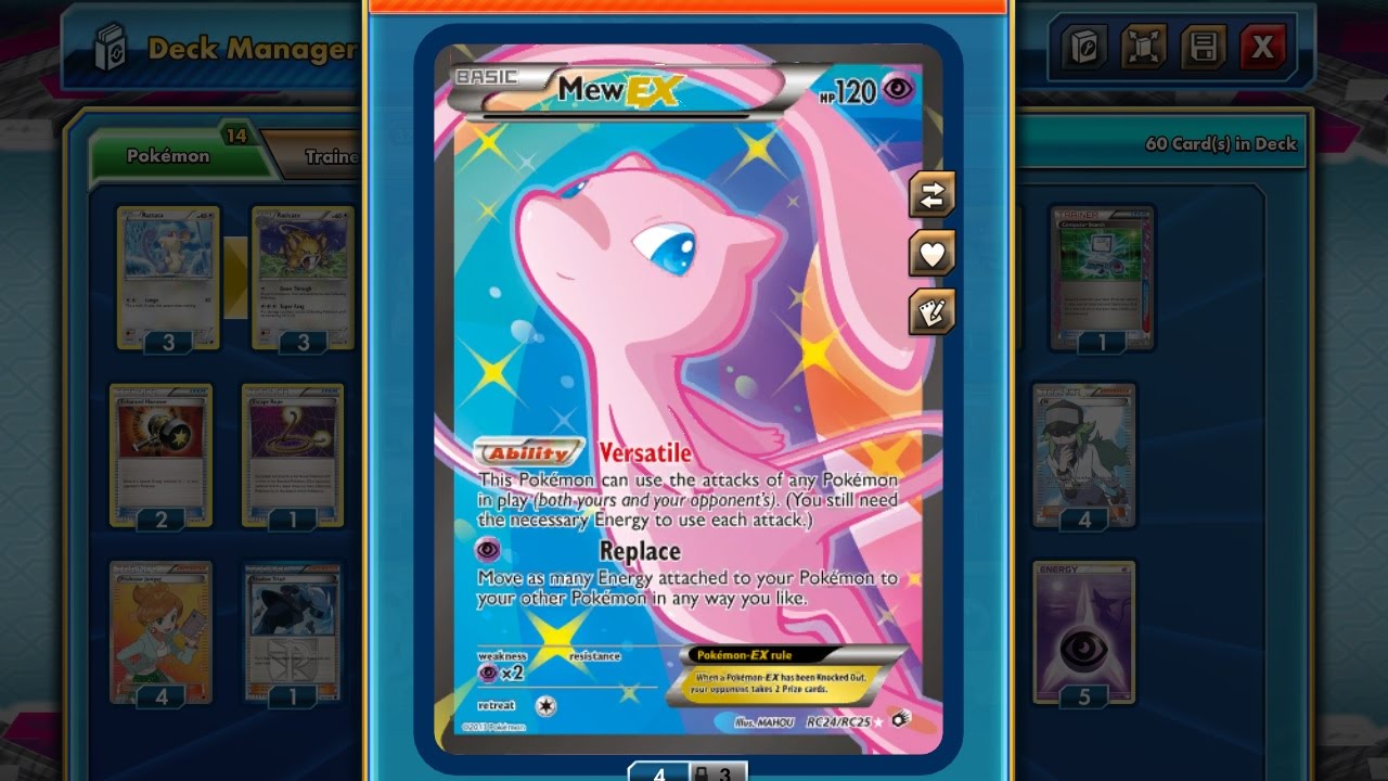 Bad Deck Monday - Mew EX/Raticate!