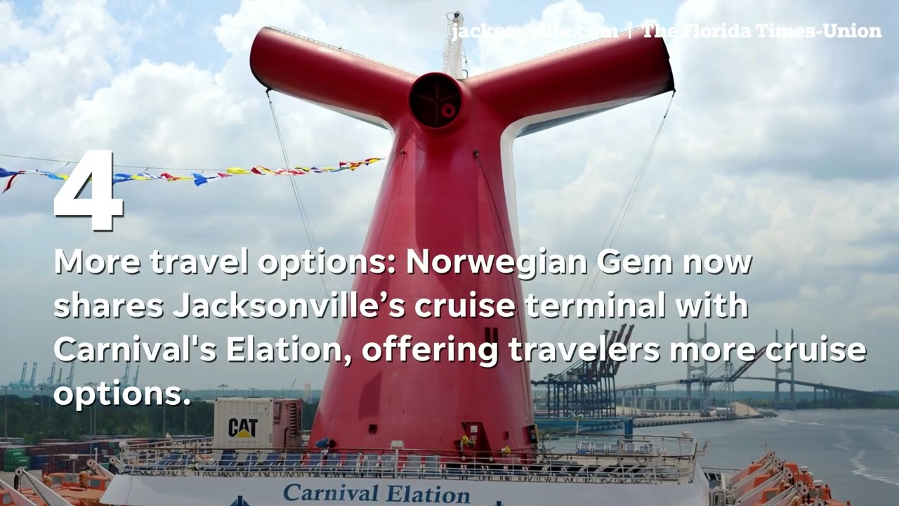 5 things to know about the Norwegian Gem, Jacksonville's new cruise ship