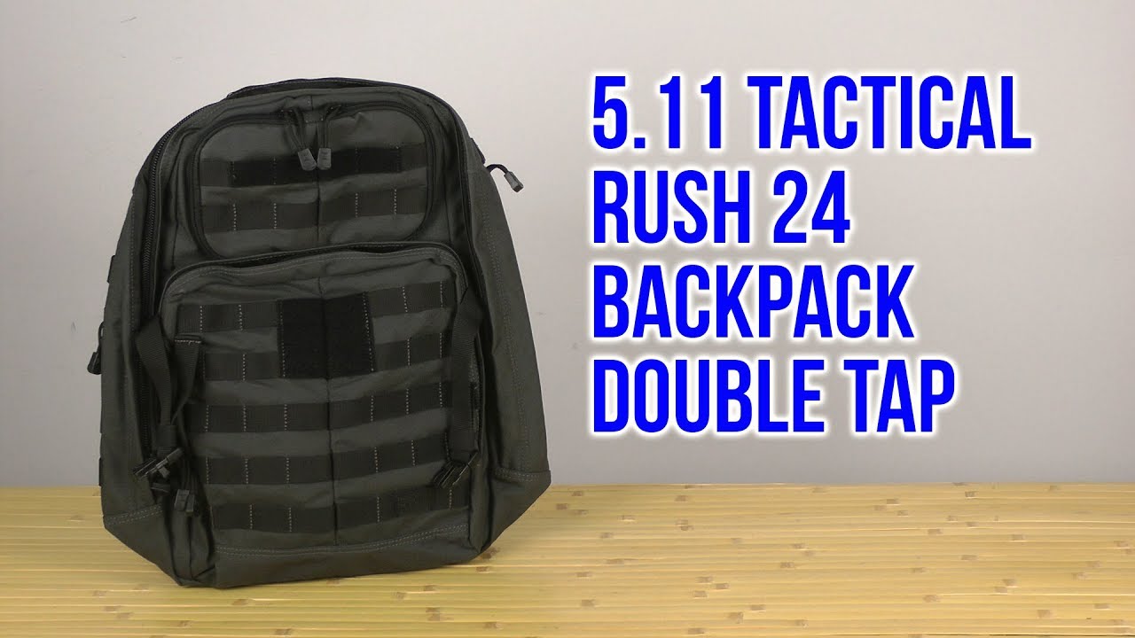 Распаковка 5.11 Tactical Rush 24 Backpack Double Tap
