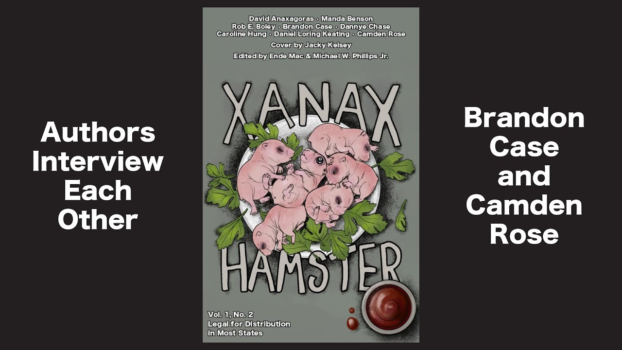 Xanax Hamster author interviews: Brandon Case and Camden Rose